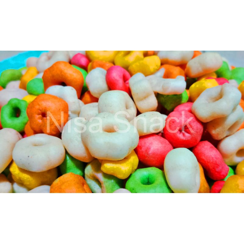 

Sakura warna warni / Snack Riry Murah atau Pilus sakura berat 500 gram