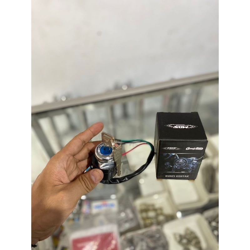 KUNCI KONTAK CB 100 125 presisi detail ori
