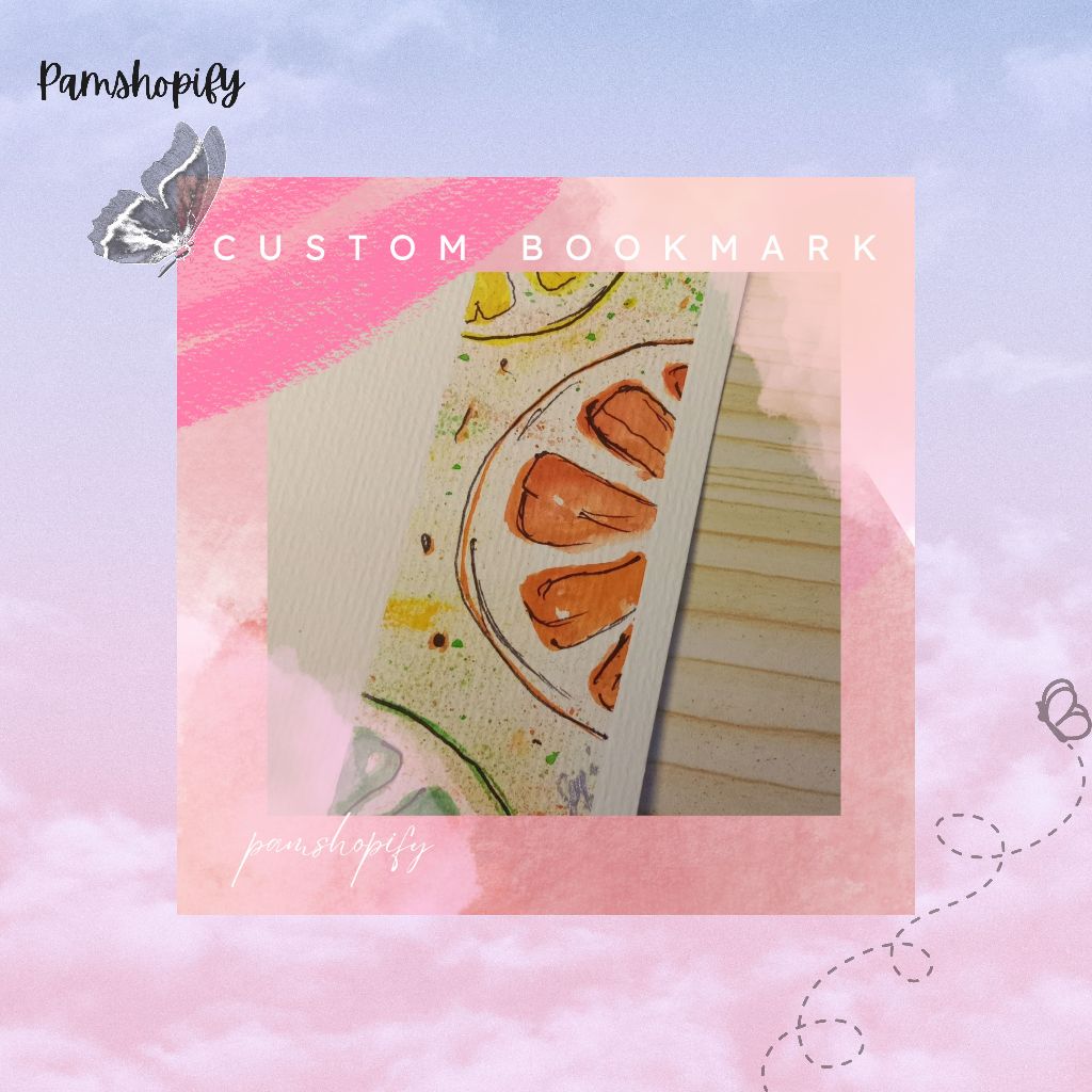

Termurah Handmade Pembatas Buku watercolor bookmark edisi spesial