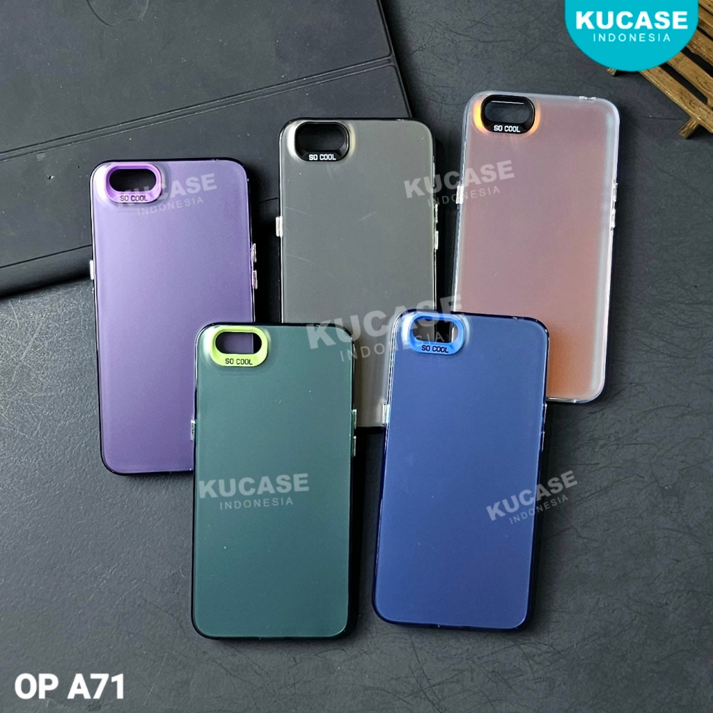 Case HYBRID IMD Color Plate Hologram Case Oppo A71 Oppo A74 4G Oppo A76 Oppo A96 Oppo A78 4G Oppo A78 5G Oppo A9 2020 Oppo A5 2020