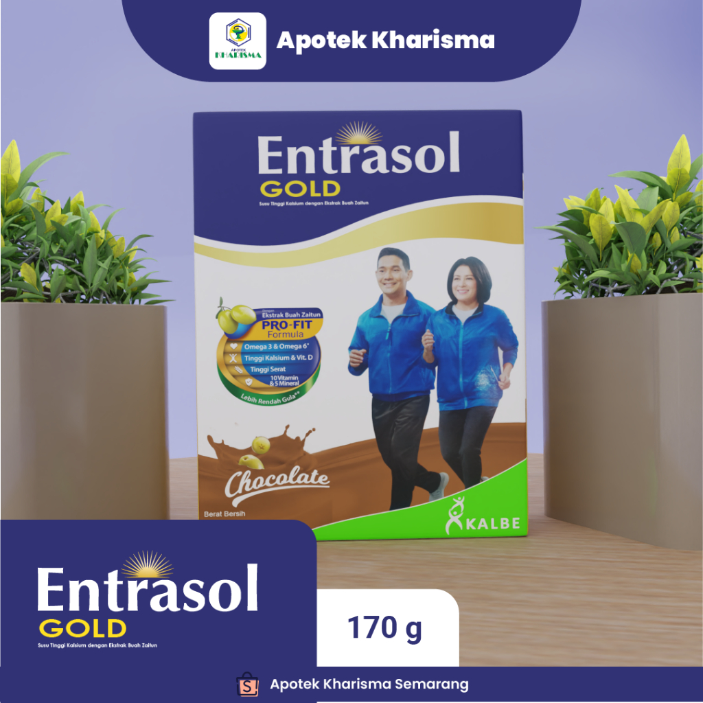 

Entrasol Gold Rasa Coklat 170gr