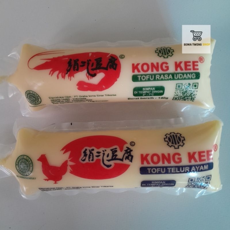 

Tofu Tahu Rasa TELUR AYAM KONG KEE 140gr