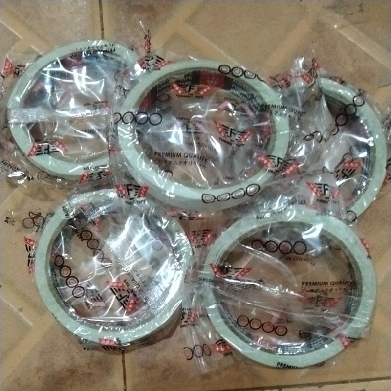 

Double Tape Perekat 2 Sisi 12MM X 10YARD 1/2 INCH Lem Perekat di kota pontianak