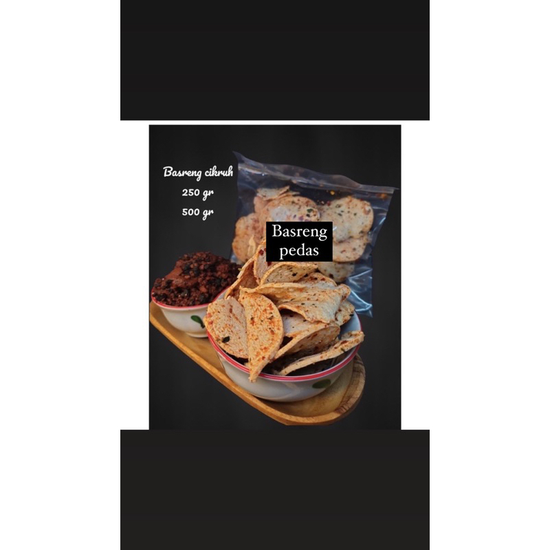 

BASRENG CIKRUH PEDAS DAUN JERUK/ ORIGINAL 500gram
