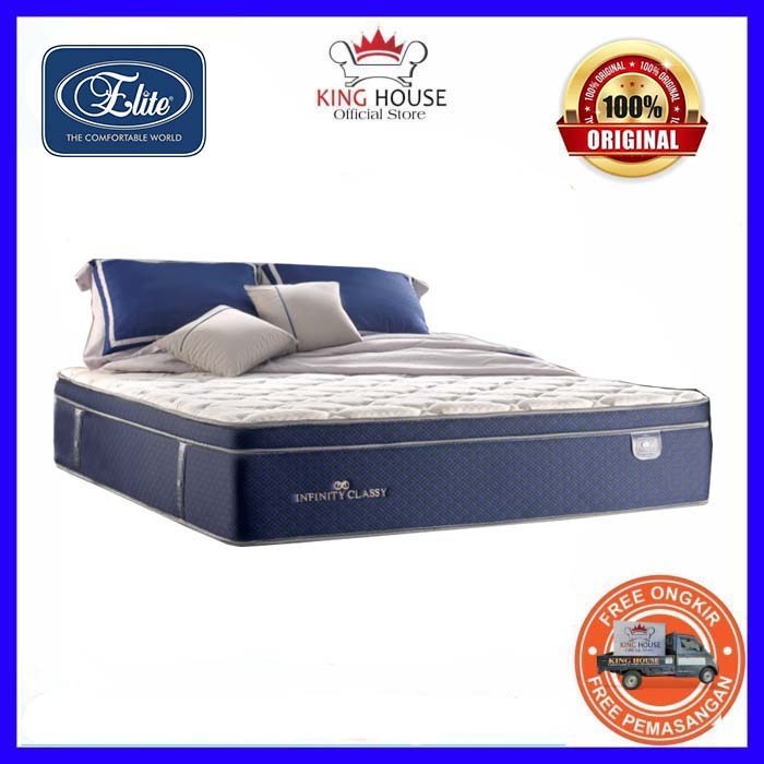 Spring bed Elite Infinity Classy (Hanya kasur) 160 180 200 90 100 120 140 #kinghouse