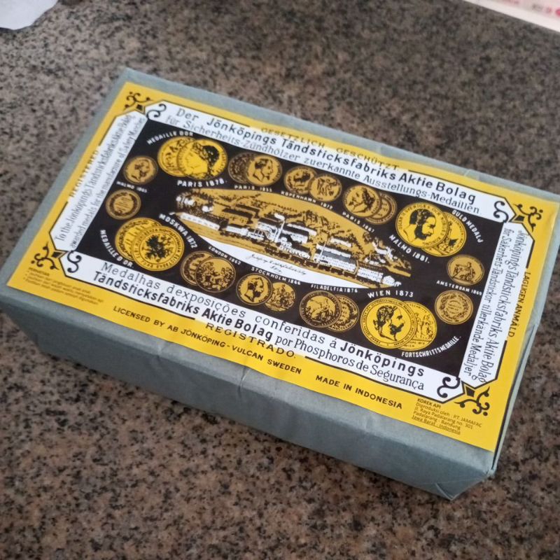 Korek Api Batang Kayu Korek Api Unik 1 Box Isi 10 Pak