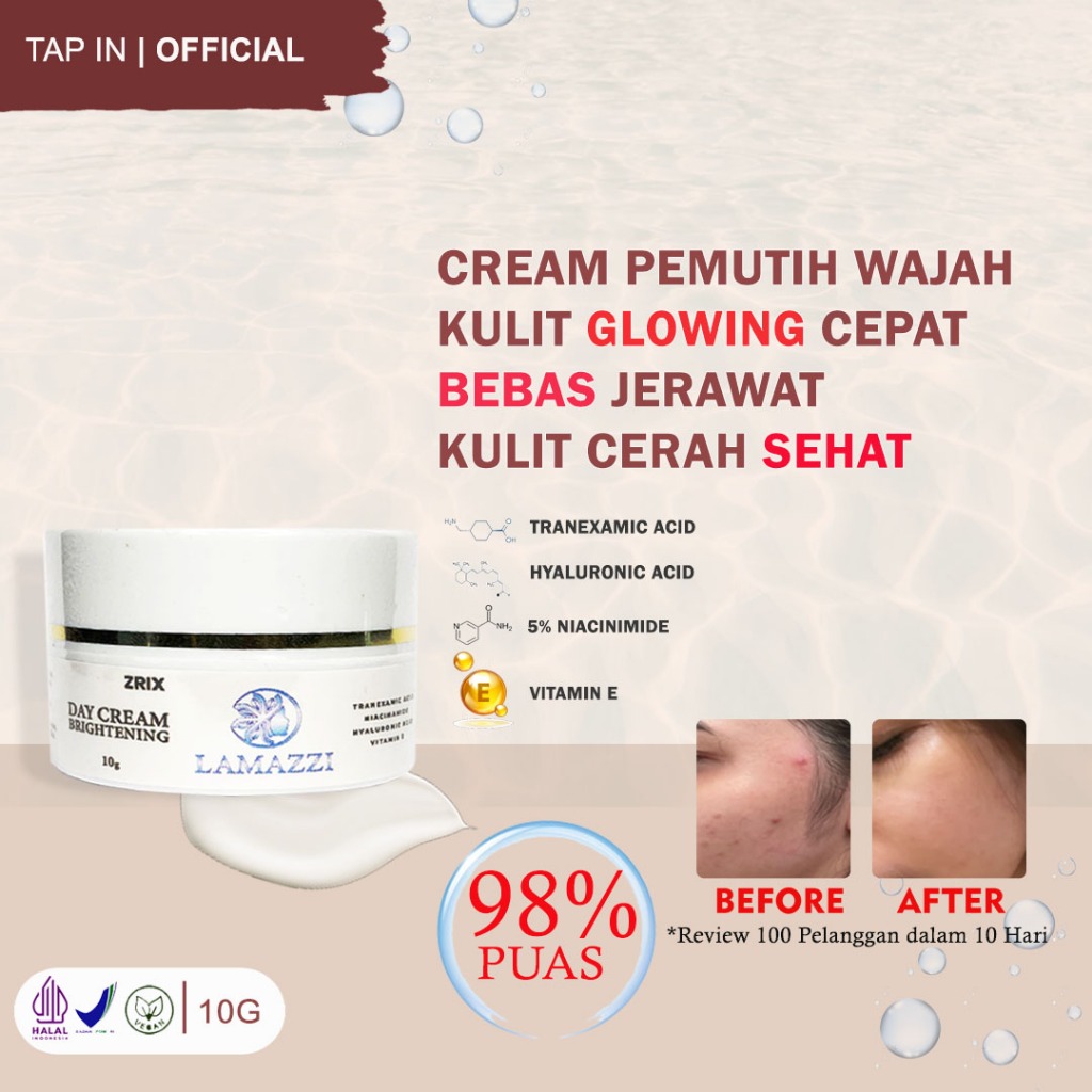 Cream Glowing Pemutih Wajah Day Cream Pencerah Wajah Whitening Cream Glowing Bpom Ampuh Cream Pemuti