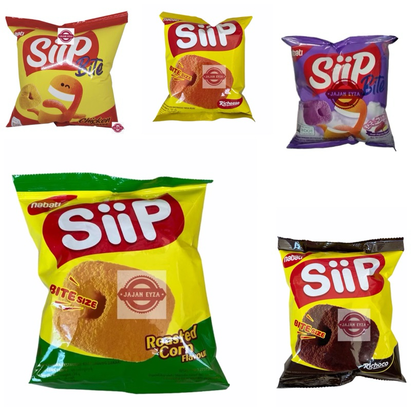 

NABATI SIIP BITES 1 PACK ISI 5 FREE 1 / NABATI SIIP KEJU SIIP COKLAT SIIP COKLAT NABATI SIP