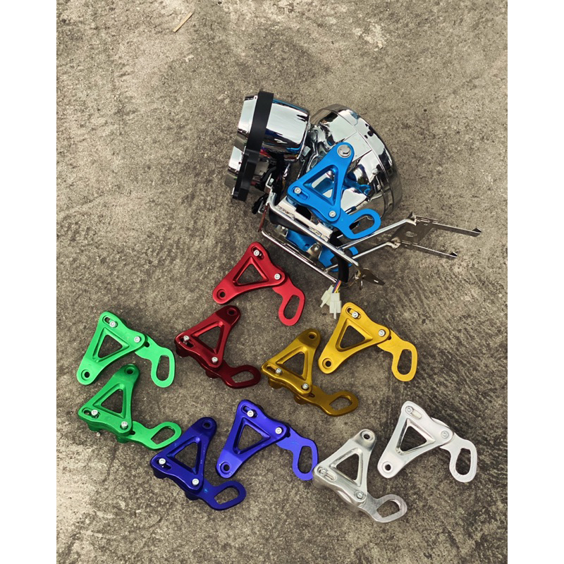 breket lampu ninja ss cnc segitiga cnc ninja ss