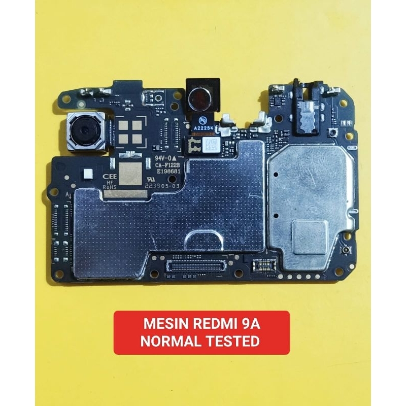 Mesin Redmi 9A hidup Normal