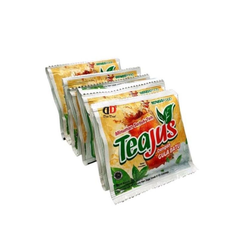 

Tea Jus Aneka Rasa 1 Renceng isi 10 Sachet 8gr