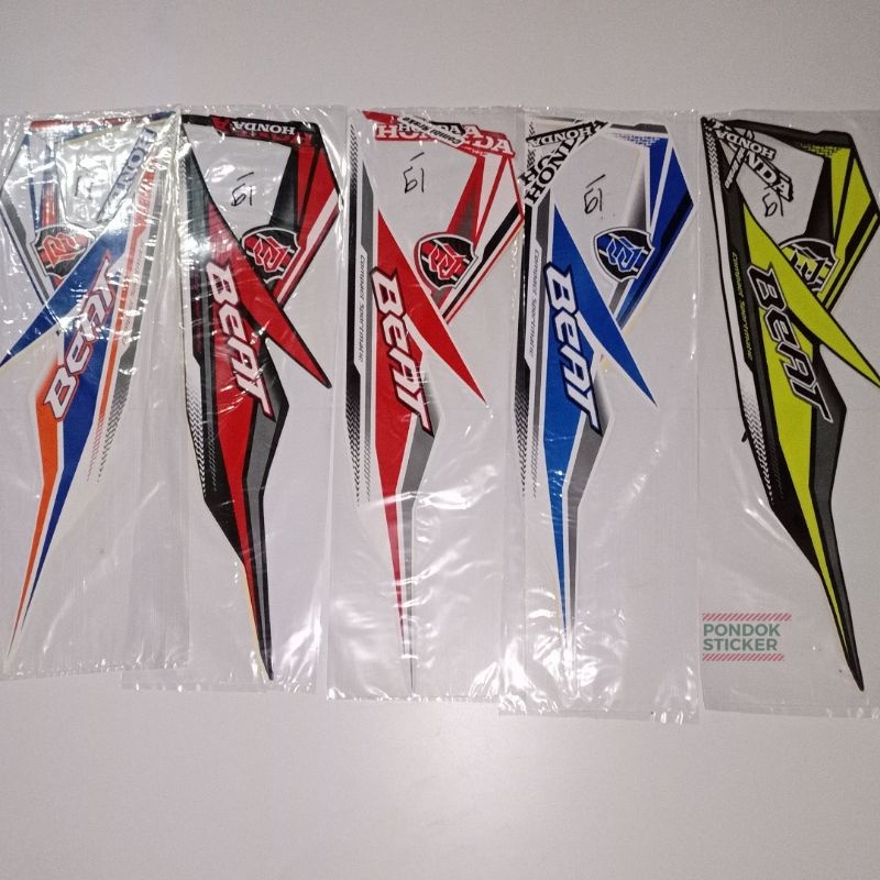 Striping Honda Beat Fi 2019 Standart/Ori