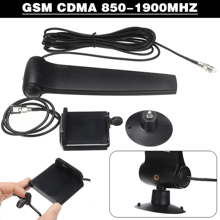 Antena sinyal wifi semua Modem / Hp GSM CDMA untuk Ponsel, Antena Duckbill 9DB, Klip Kecil