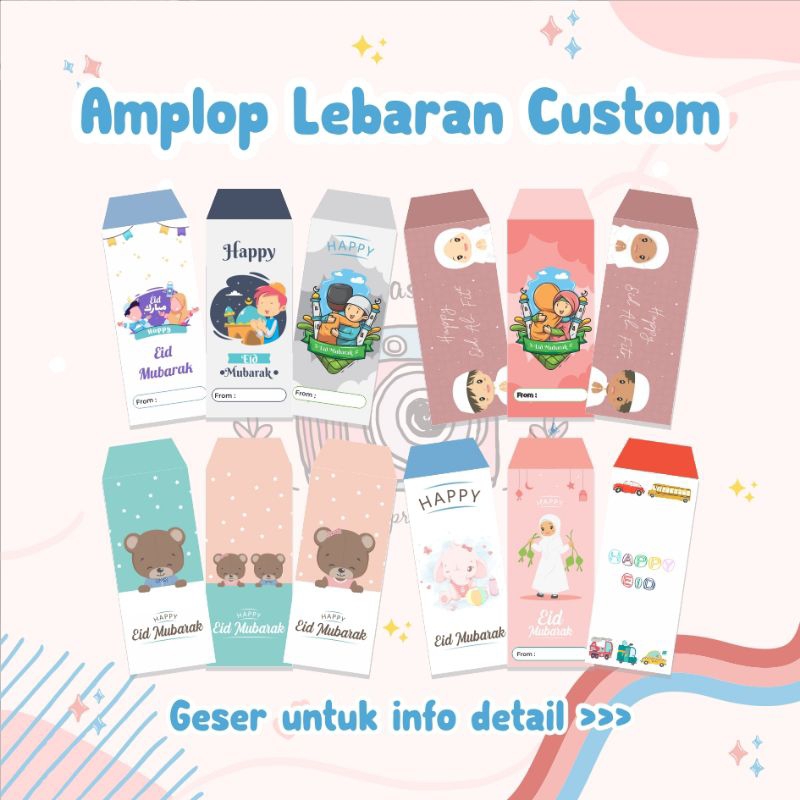 

Amplop Lebaran 2025 / Amplop Lebaran 1446H / Amplop Custom / Amplop / Amplop Lebaran Custom