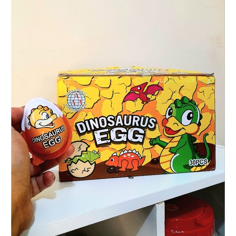 

Coklat dinosaurus egg isi 30pcs