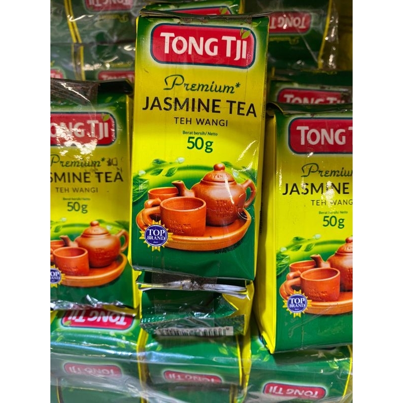 

teh tong tji premium Jasmine tea 1 pak (10pc×50gr)