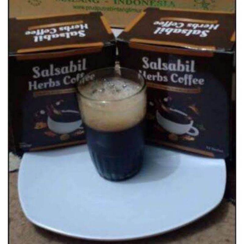 

SALSABIL HERBS COFFEE 1 BOX ISI 12 SACHET(kopi herbal)