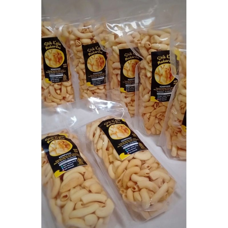 

Stik Keju Macaroni Non MSG Premium 250 gram