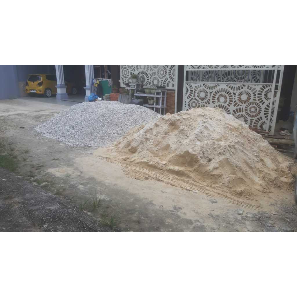 Pasir Pasang/Pasir Plester dan lain-lain isi 1 pickup/ +- 1 Kubik