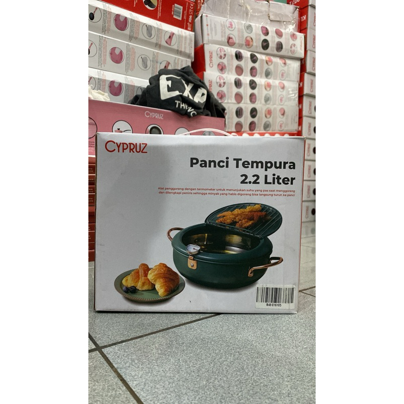 Cypruz Panci Tempura PI 0990 Pan Penggorengan pot panci