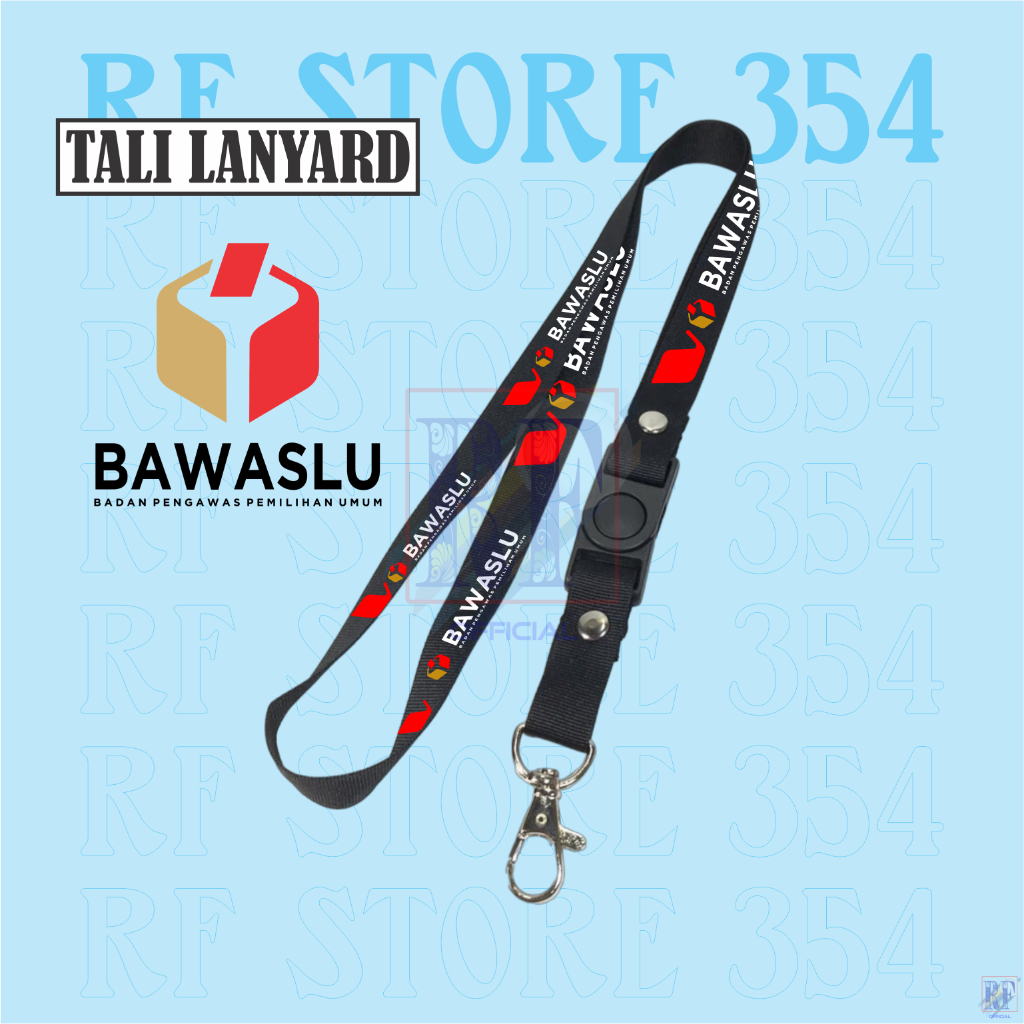 

TALI LANYARD BAWASLU (Badan Pengawasan Pemilihan Umum) / PANWASLU (Panitia Pengawasan Pemilihan Umuml LOGO TPS - TALI ID CARD GANTUNGAN KUNCI GANTUNGAN FLASHDISK GANTUNGAN NAMETAG TALI LANYARD BEST SELLER COD