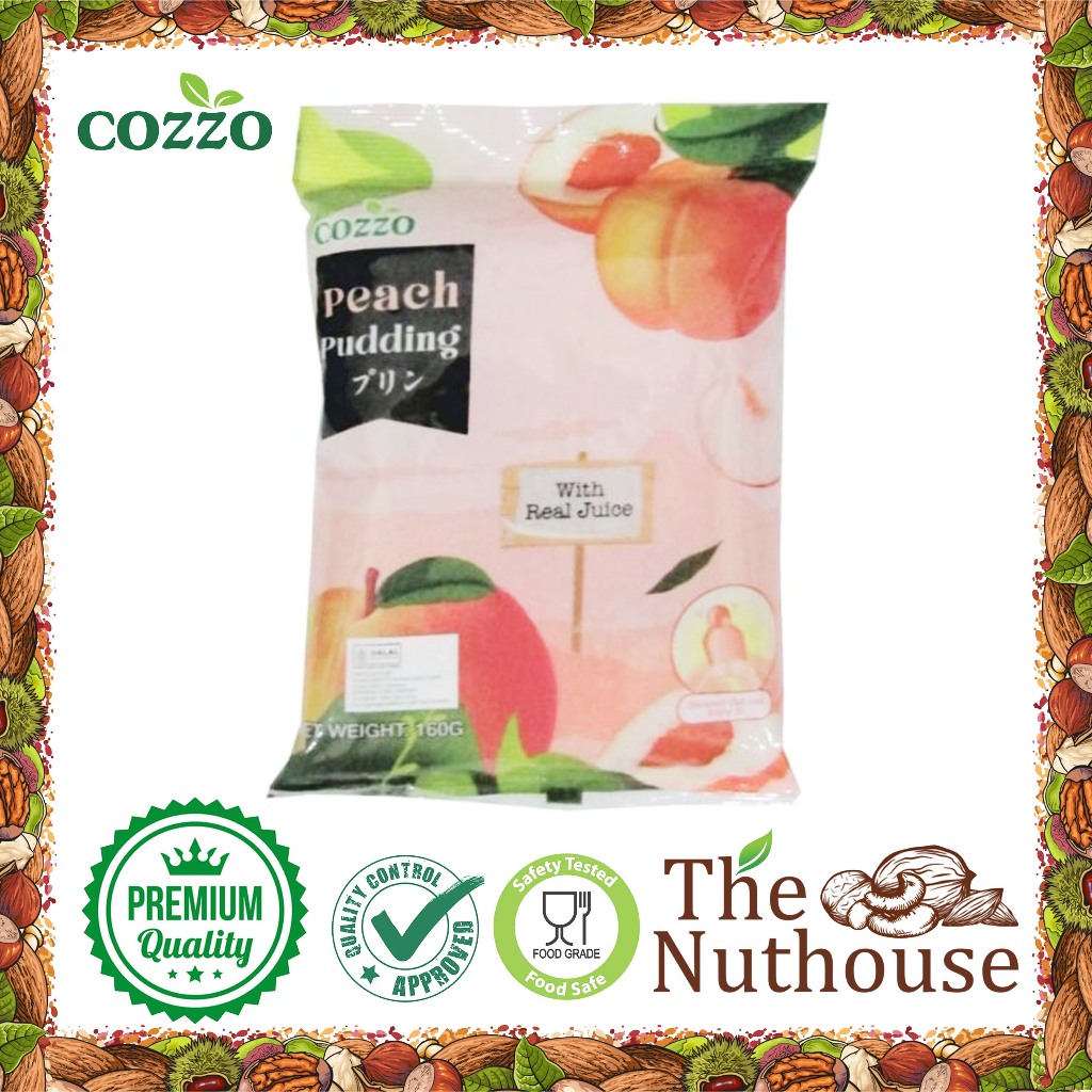 

Cozzo Peach Pudding with real Juice / Puding Persik 160gr [HALAL]