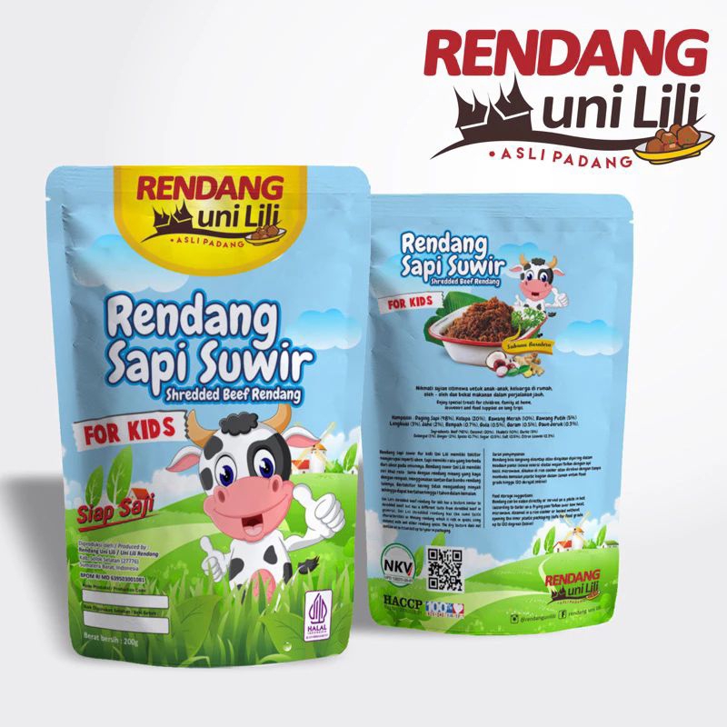 

Rendang Sapi Suwir for kids tidak pedas