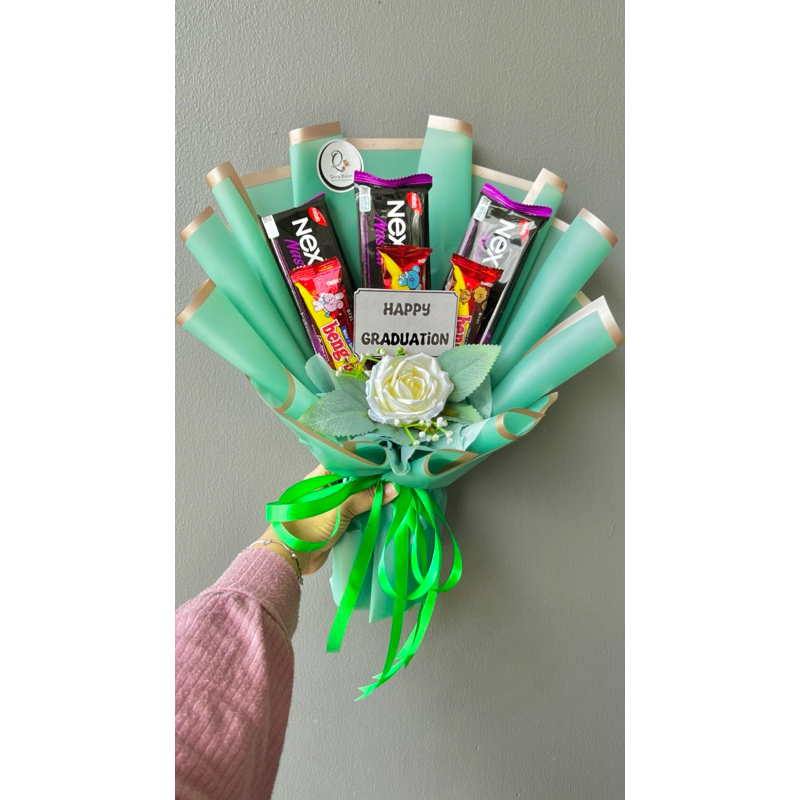 

Buket snack murah (free packing) buket snack graduation/birthday/anniversary/gift