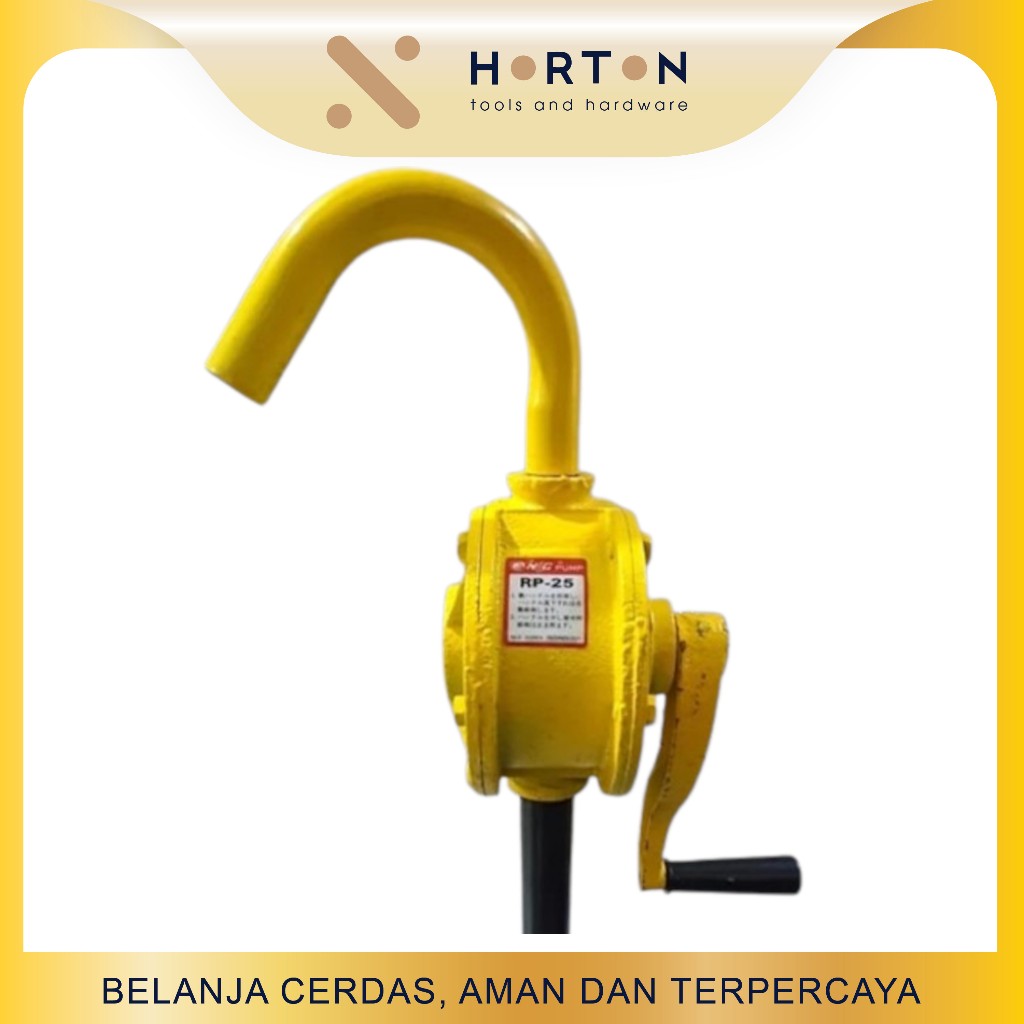 Pompa Oli Minyak Putar Manual RP25 / Oil Dispenser Sedot Drum RP 25