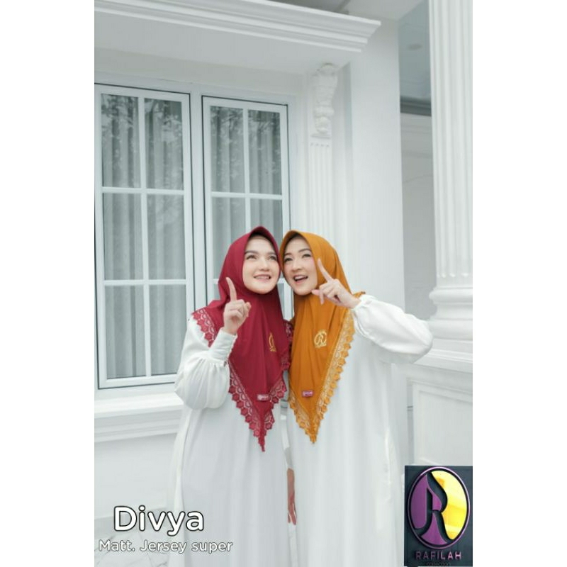 hijab instan DIVYA ori RAFILAH