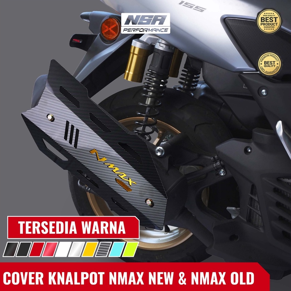 jm COVER KNALPOT NMAX OLD DAN NMAX NEW VARIASI NMAX 215223 COVER KNALPOT NMAX NEW NMAX OLD AKSESORIS