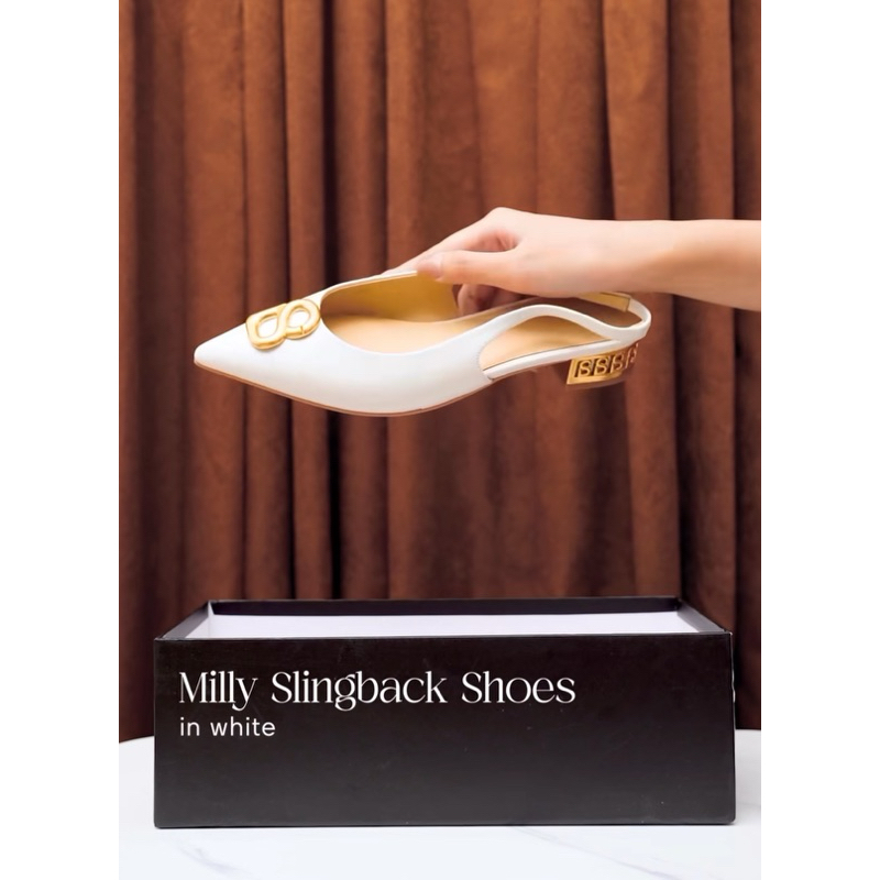 Milly Slingback Shoes Buttonscarves BS
