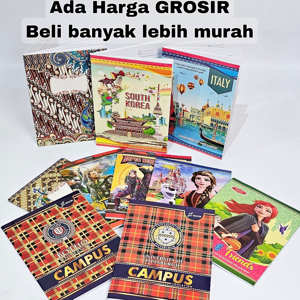 

Siap Kirim SS Tulis XBk KwartKeil isi 38k atatan Seklah Bergaris WRH