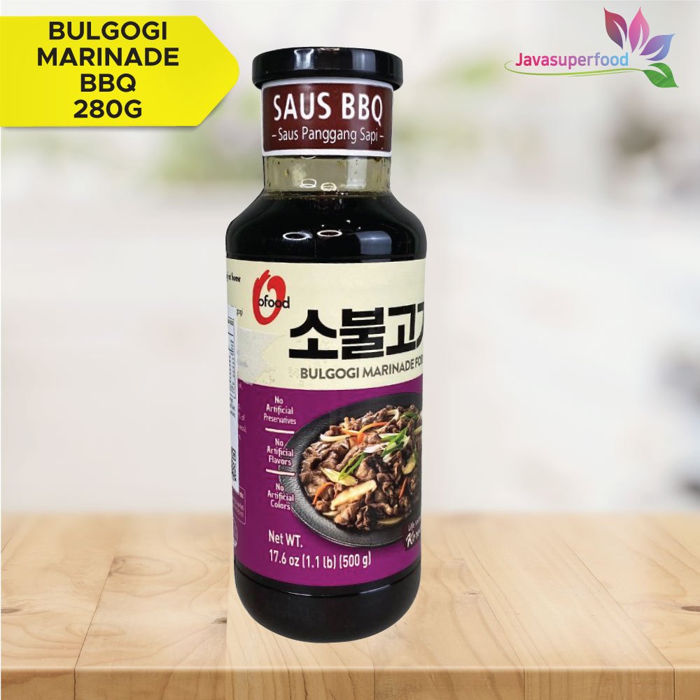

Bumbu saus Beef Bulgogi Marinade BBQ Daesang chung jung one Korea 500g