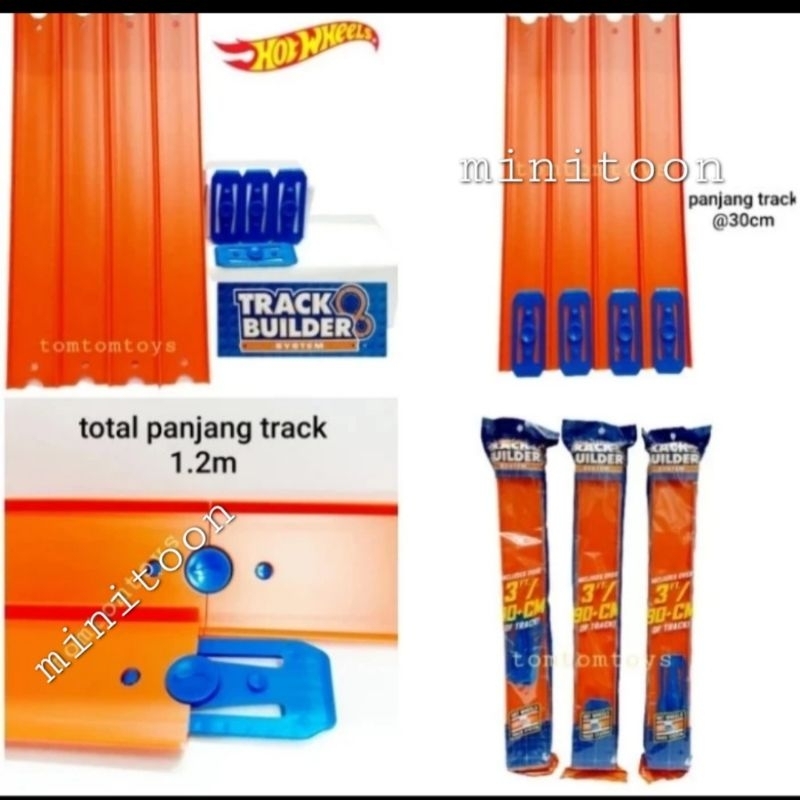 HOT WHEELS TRACK LURUS 1.2m Track Part Jalannya Hotwheels Ori Mattel