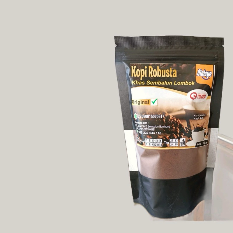 

KOPI BUBUK ROBUSTA ISI 100g