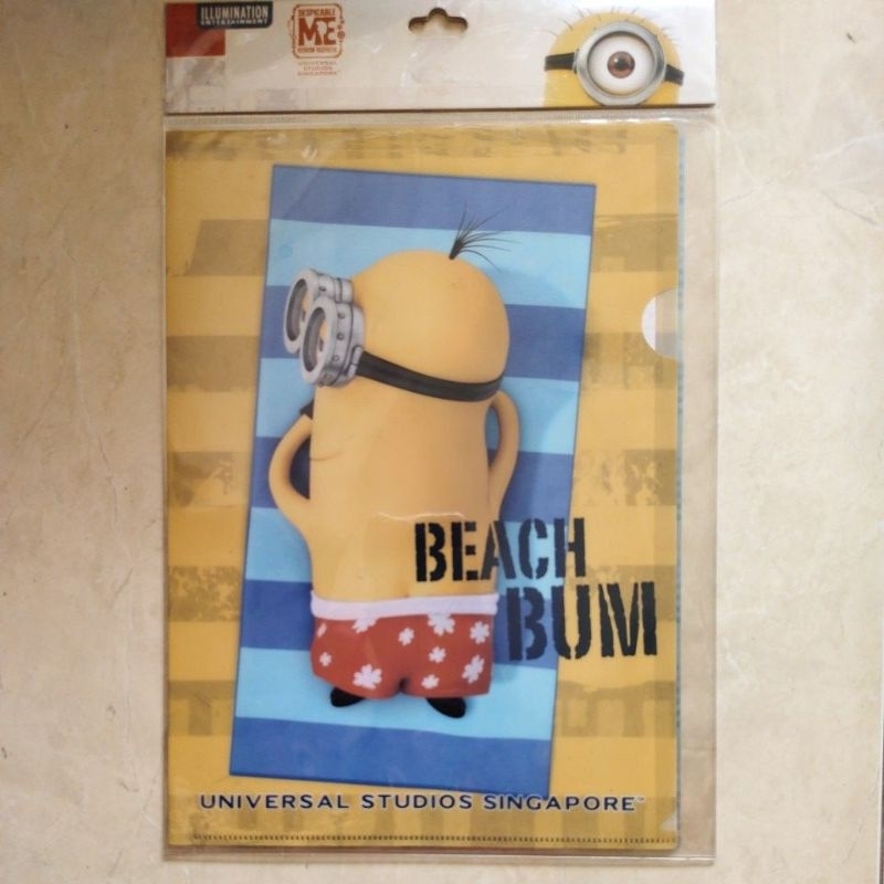 

Map folder plastik file holder a4 mickey mouse minion