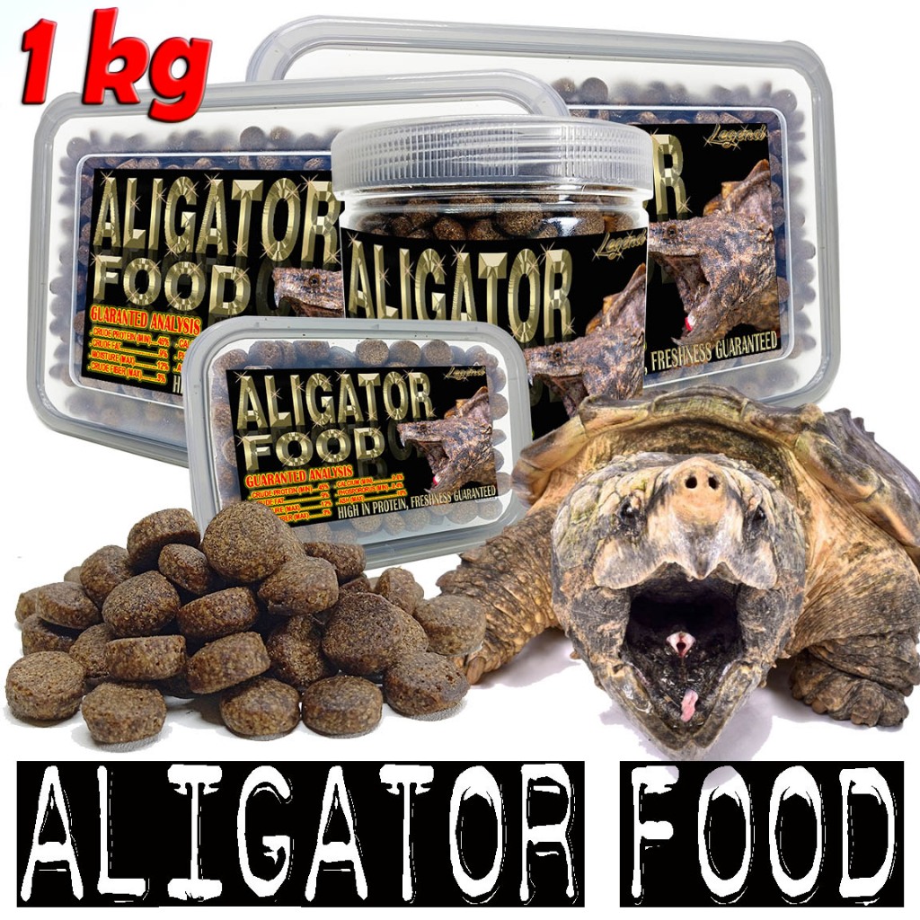 1KG PAKAN PELET KURA AIR CST COMMON SNAPPING TURTLE ALIGATOR FOOD REPTILE KURAKURA BULUS  ALLIGATOR 