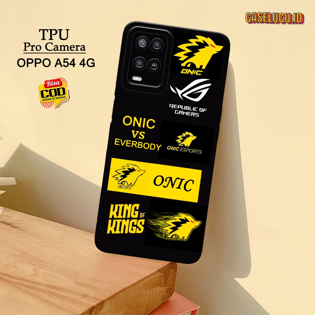 Casing Hp OPPO A54 4G Terbaru - Fashion Case ESPORT - Case Hp OPPO A54 4G - Soft Case Hp OPPO A54 4G