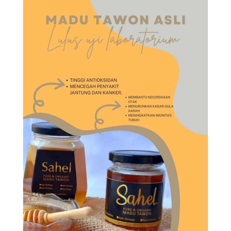 Madu Tawon Asli 100℅ Murni