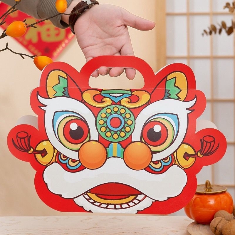 

BOX 3D SINCIA BARONGSAI KOTAK HADIAH HAMPERS IMLEK CNYB-41