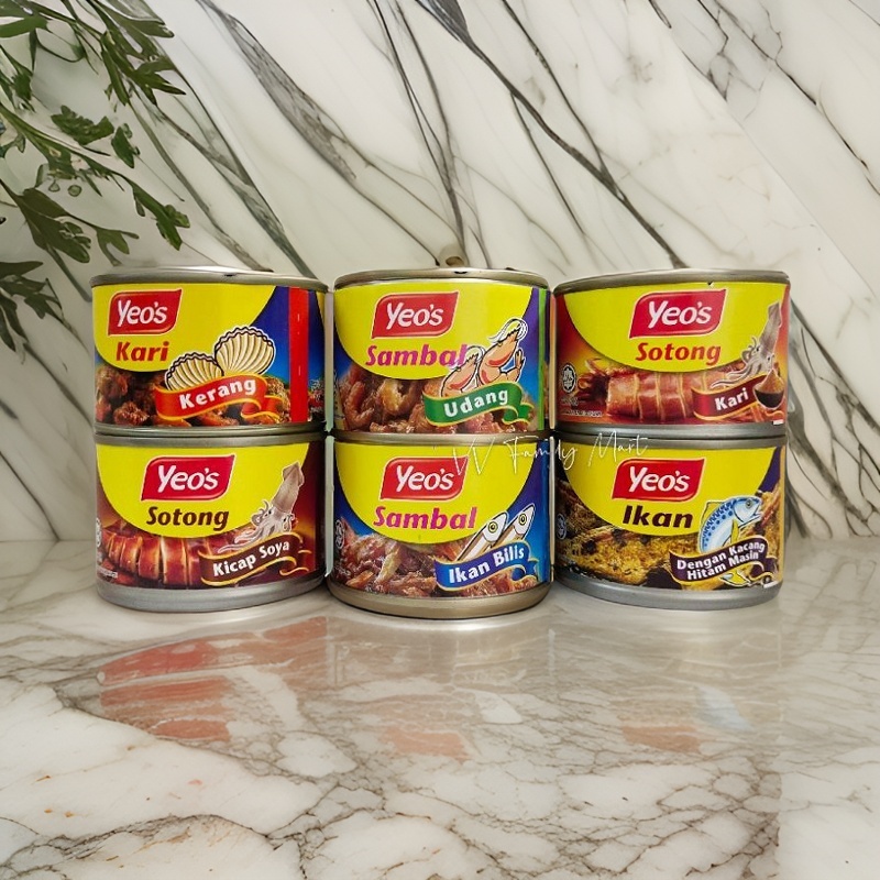 

Yeo's Sambal Ikan Bilis / Ayam Kari/ Kerang/Sotong