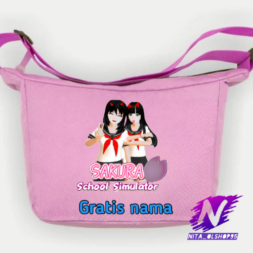 tas selempang anak sakura school simulator