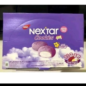 

Nabati Nextar cookies korean goguma roti Korea nekstar ungu