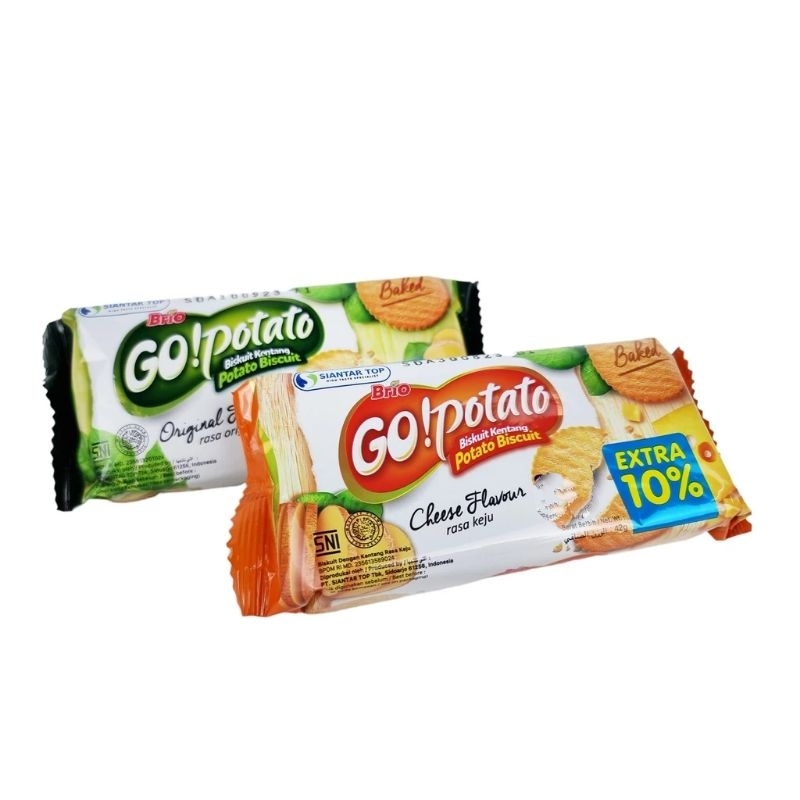 

Brio go potato cracker All Varian 52gr - 56gr