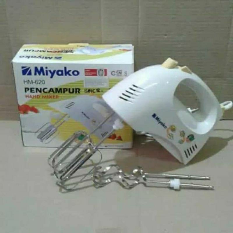 Hand mixer miyako HM-620/mixer tangan miyako/mixer miyako
