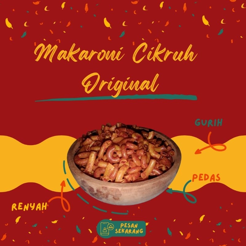 

Makaroni Cikruh Nisnat Snack Pedas dan Gurih