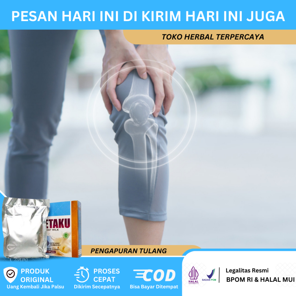 Susu Atasi Pengapuran Tulang Dan Sendi, Susu Penguat Tulang, Suplemen Tulang Dan Sendi, Susu Kalsium