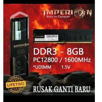RAM PC DDR3 8GB