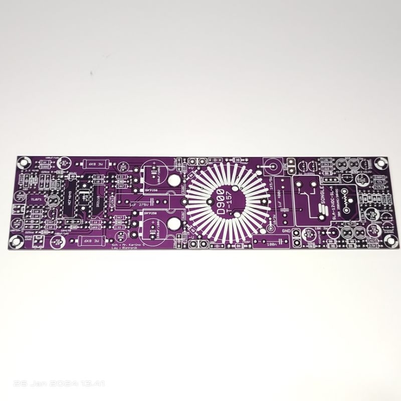 PCB CLASS D D900 DOUBLE LAYER + PROTECTOR